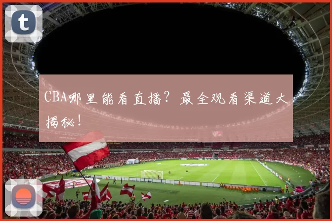 CBA哪里能看直播？最全观看渠道大揭秘！